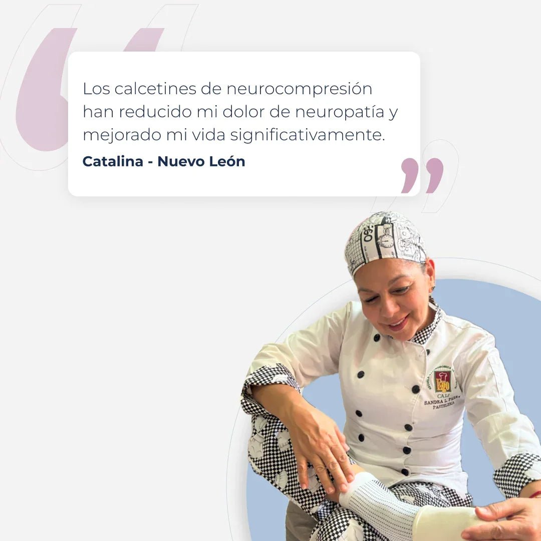 Medias De Compresión - Obtén Alivio Instantáneo De Pies Hinchados Y Adoloridos - SereniVida Mexico