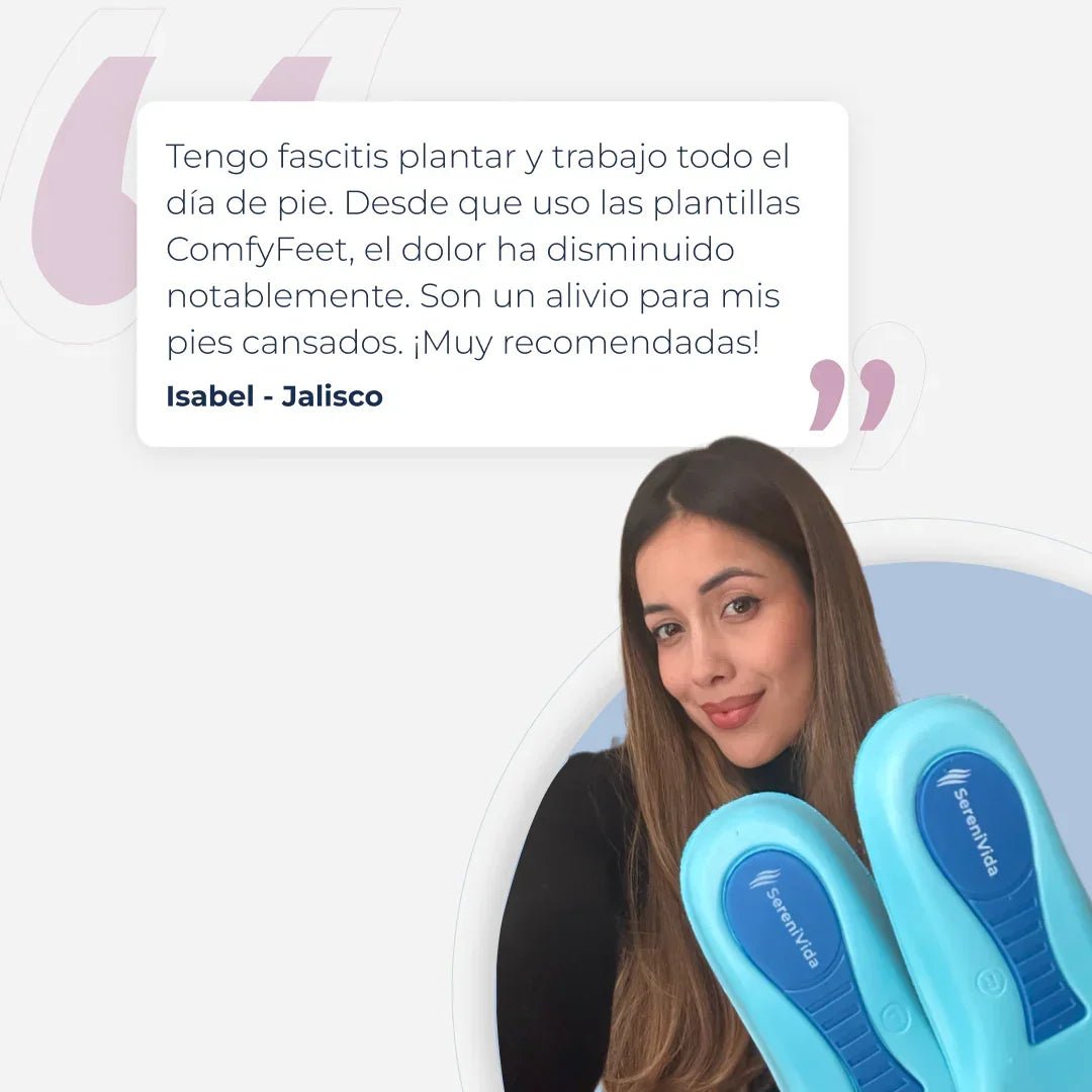 Plantillas ComfyFeet™️ - Disfruta de días sin dolor, sin tratamientos caros ni visitas al médico... - SereniVida Mexico